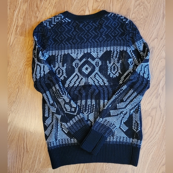 Black, Gray and White J. Crew Sweater XS - Picture 2 of 3